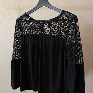 Black Lace Blouse White House Black Market